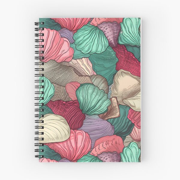 Item preview, Ocean Seashells Pattern designed and sold by palaco210.
