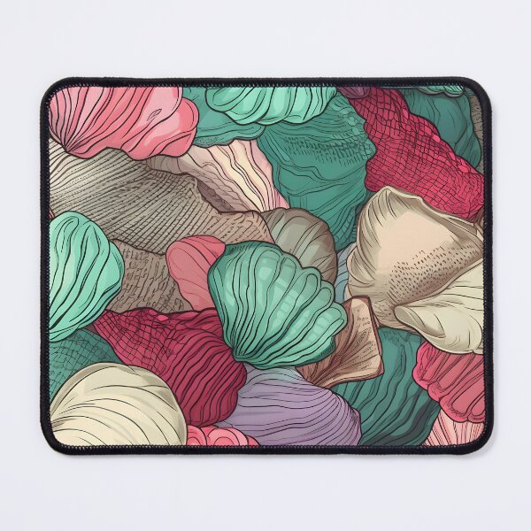 Item preview, Ocean Seashells Pattern designed and sold by palaco210.