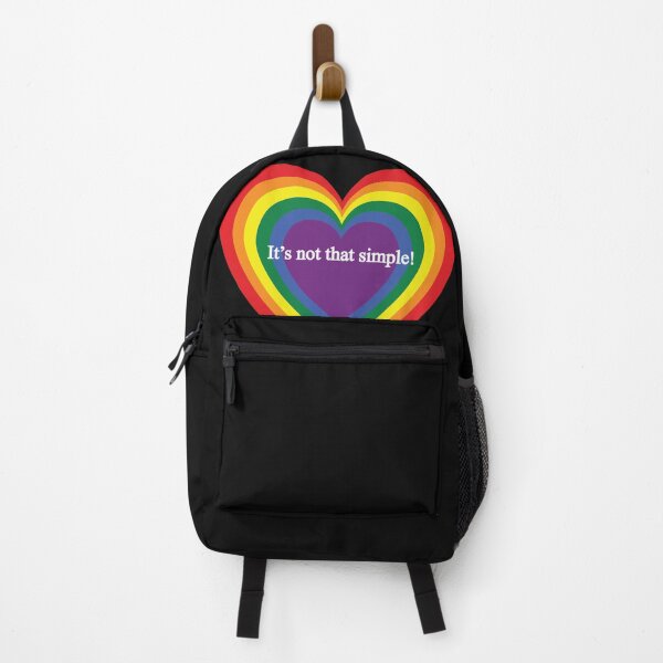 Item preview, Its not that simple rainbowheart designed and sold by TheirChoice.
