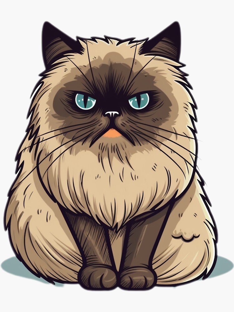 Premium Vector  Himalayan cat mascot