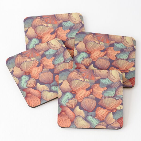 Item preview, Ocean Seashells Pattern designed and sold by palaco210.