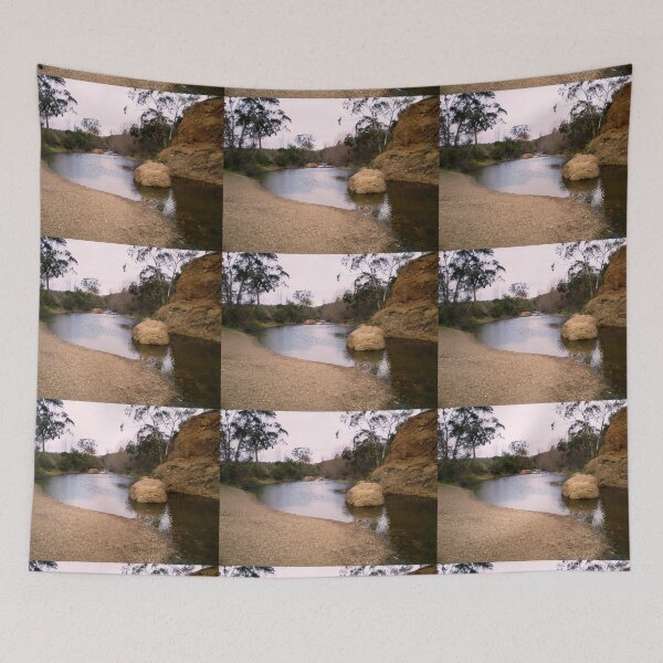 Item preview, Low water in Lerderderg River, Bachus Marsh, Vic. Australia. designed and sold by EdsMum.