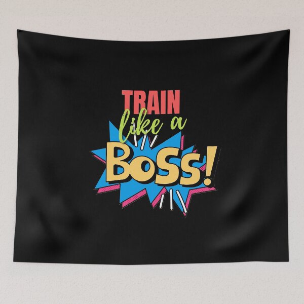 Artikelvorschau, Motivational, Inspirational, Self Belief - Train Like A Boss entworfen und verkauft von Chromatic-Art.