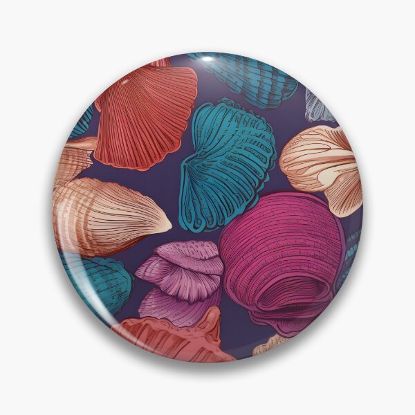 Item preview, Ocean Seashells Pattern designed and sold by palaco210.
