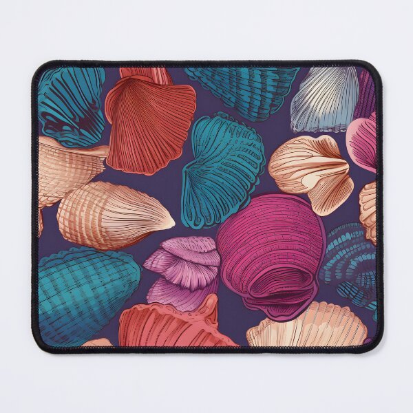Item preview, Ocean Seashells Pattern designed and sold by palaco210.