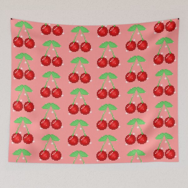 Item preview, pixel cherries designed and sold by autumnalmanac.