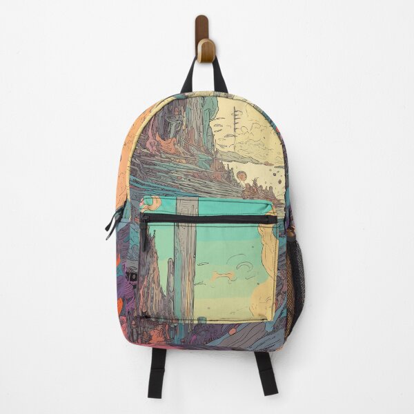 Item preview, Trippy Sci-fi Vintage Psychedelic Alien World designed and sold by talisman88.