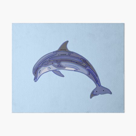 Trust Me I'm A Dolphin Art Board Print for Sale by Yipptee Shirts