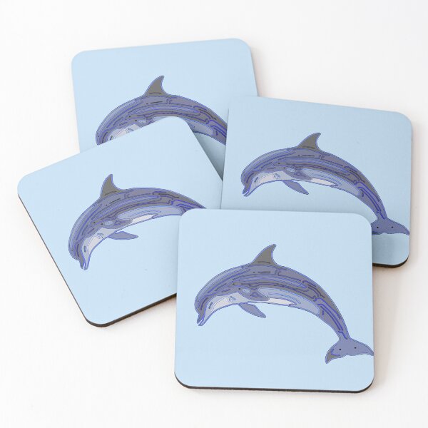 Item preview, Dolphin Line Art Design designed and sold by Heathermarie321.