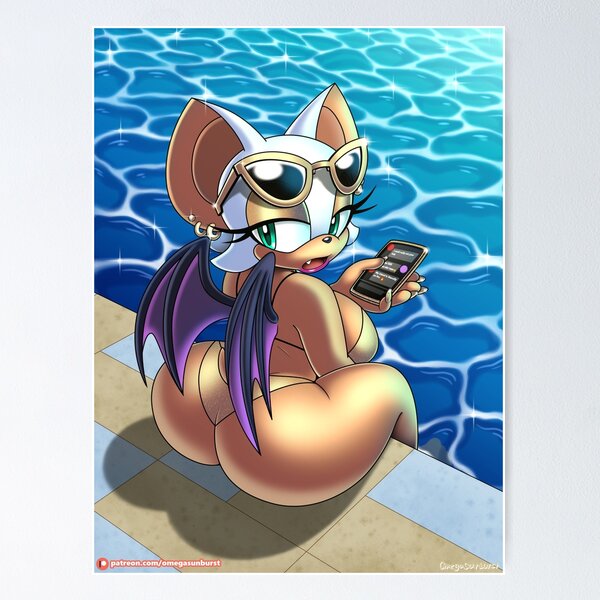 Item preview, Bat at the pool designed and sold by OmegaSunBurst.