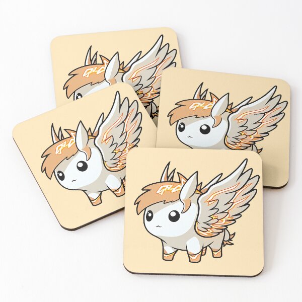 Item preview, Super Cute Cartoon Pegasus designed and sold by RandomForestBot.