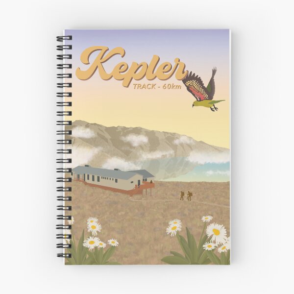 Item preview, Kepler Track, Luxmore Hut - New Zealand Great Walk designed and sold by KeziahCreates.