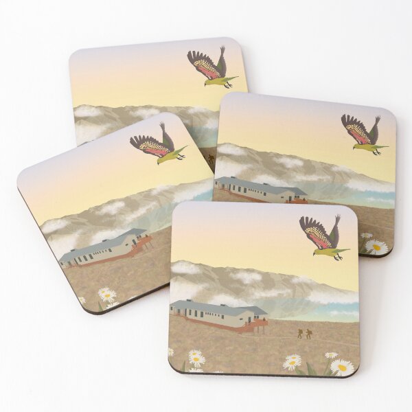 Item preview, Kepler Track, Luxmore Hut - New Zealand Great Walk designed and sold by KeziahCreates.