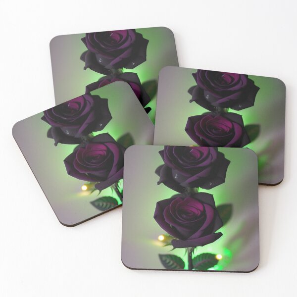 Item preview, Nature.exe #0014 Cybernetic Computer Dark Roses  designed and sold by GrumpyMrGrouper.