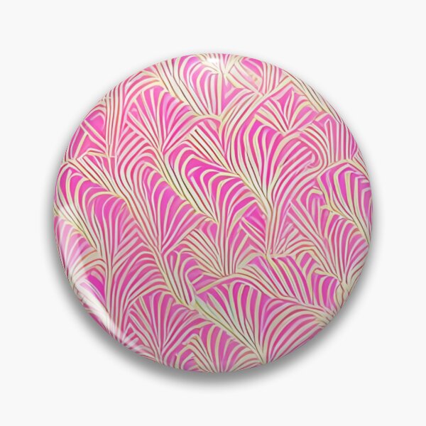 Item preview, Abstract Pink and Yellow Leaf Pattern designed and sold by calibrit.
