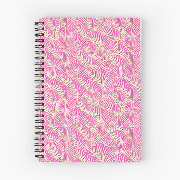 Item preview, Abstract Pink and Yellow Leaf Pattern designed and sold by calibrit.