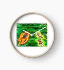SSJ God Goku X kale & caulifa 2018 by Anthony Andujar Jr Clock