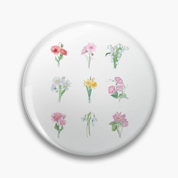 Item preview, Birth Month Flowers designed and sold by SvetlanaArt.