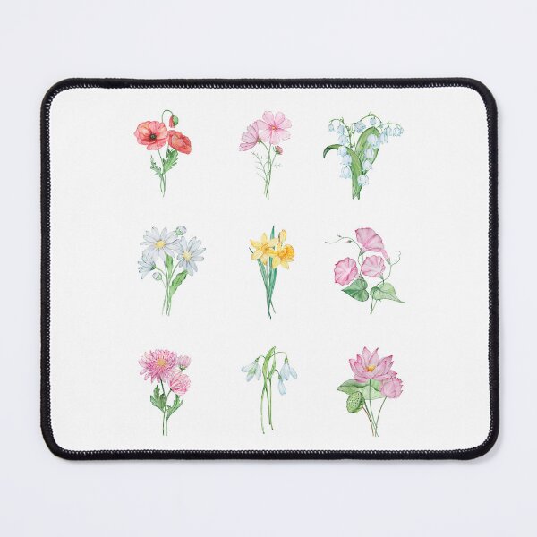 Item preview, Birth Month Flowers designed and sold by SvetlanaArt.