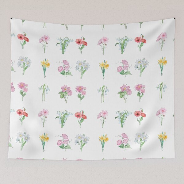 Item preview, Birth Month Flowers designed and sold by SvetlanaArt.