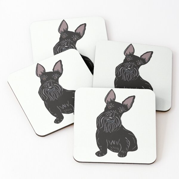 Item preview, Cute Black Scottish Terrier designed and sold by Janpaints22.