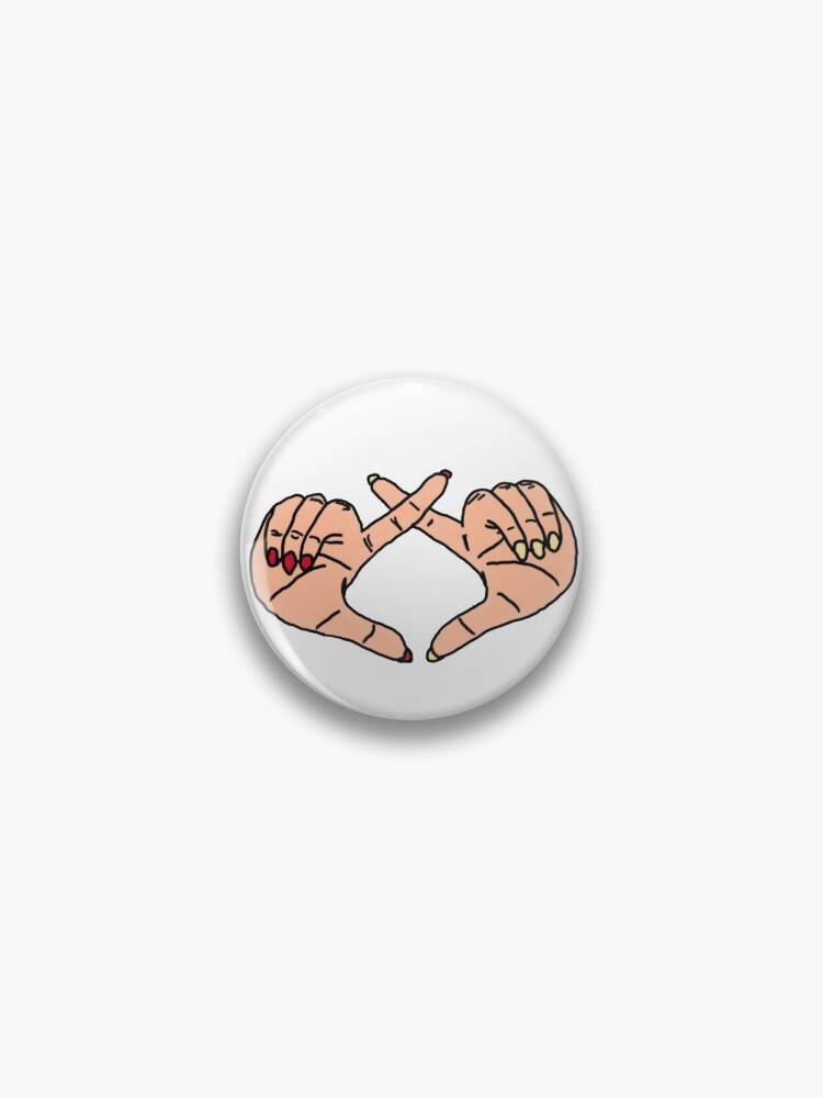 Chi O Hand Sign Pin