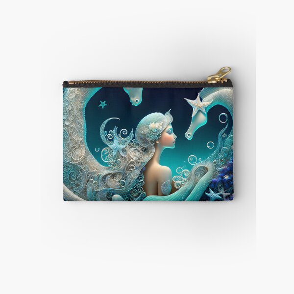 Item preview, The Mermaid and her Sea Horses. designed and sold by michel bazinet.