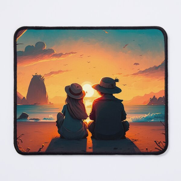Item preview, Young couple sharing a sunset. designed and sold by Discoforest.