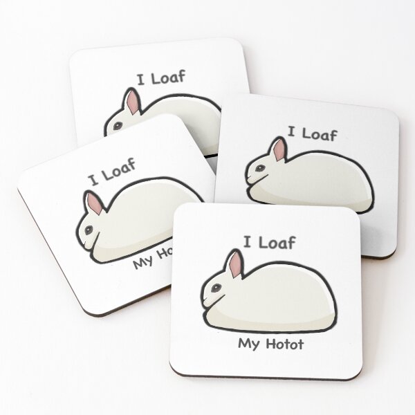 Item preview, I “Loaf” my Hotot Rabbit designed and sold by Gabrielle Sanders.