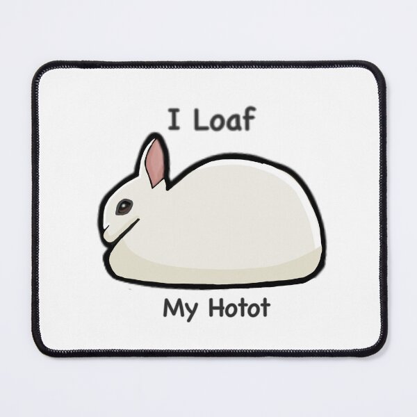 Item preview, I “Loaf” my Hotot Rabbit designed and sold by Gabrielle Sanders.
