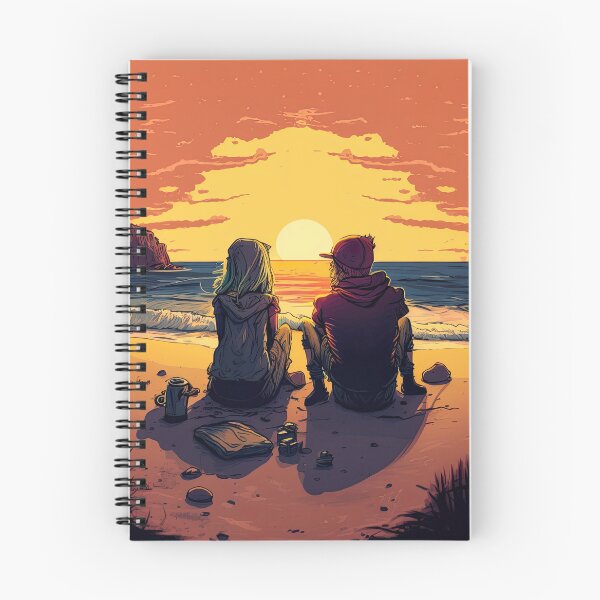 Item preview, Teenagers at the beach  designed and sold by Discoforest.