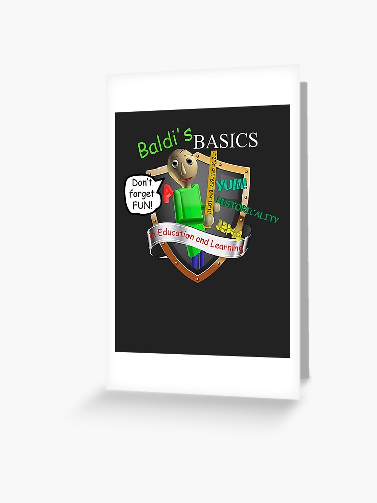 Baldi T Shirt Basics In Education & Learning For Kids Baby Baldi T Shirt Basics In Education & Learning For Kids Baby