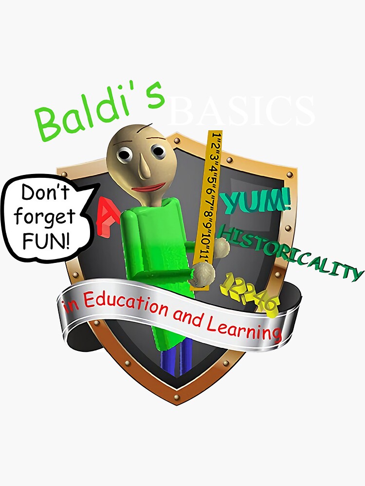 Baldi Baldis Basics Sticker - Baldi Baldis Basics Creature - Discover &  Share GIFs