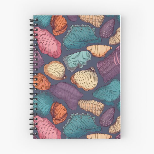 Item preview, Ocean Seashells Pattern designed and sold by palaco210.