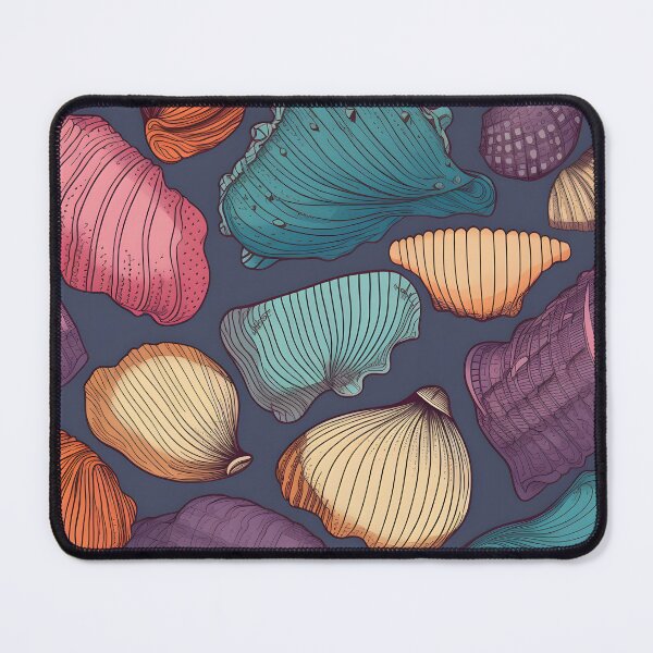 Item preview, Ocean Seashells Pattern designed and sold by palaco210.
