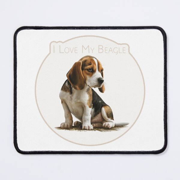 Item preview, I Love My Beagle Dog designed and sold by Pamela Maxwell.