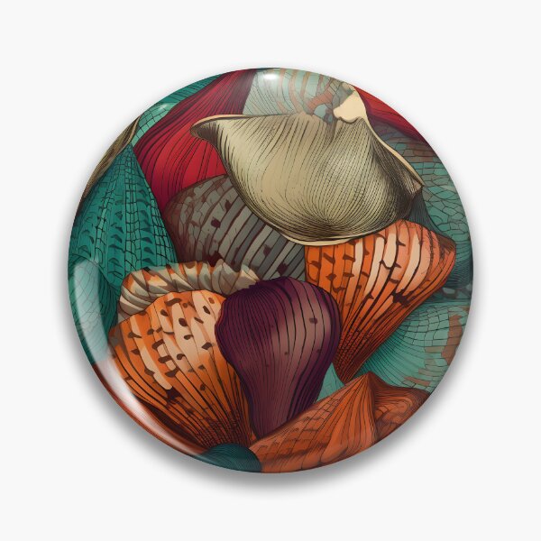 Item preview, Ocean Seashells Pattern designed and sold by palaco210.