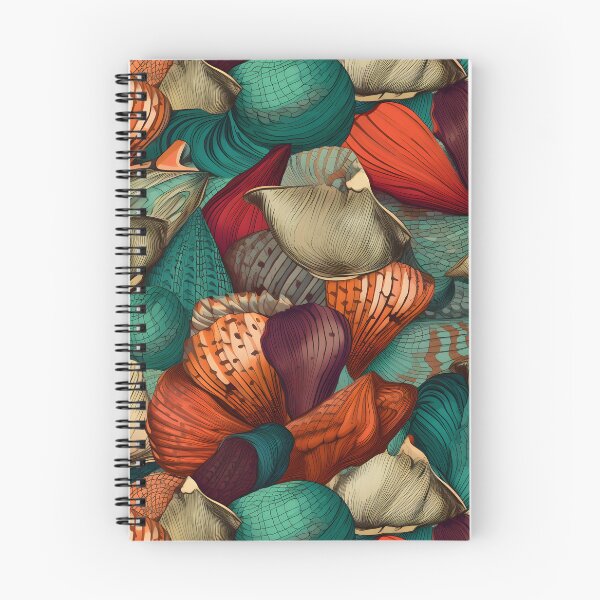 Item preview, Ocean Seashells Pattern designed and sold by palaco210.