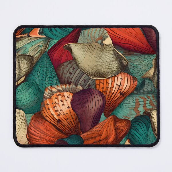 Item preview, Ocean Seashells Pattern designed and sold by palaco210.
