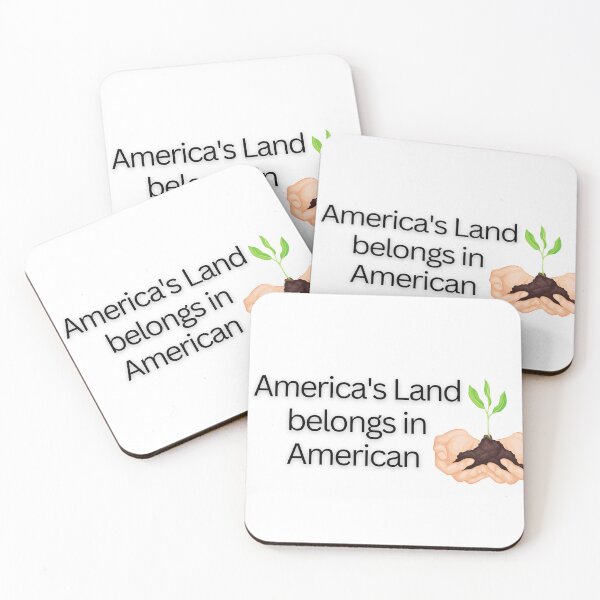 Item preview, Keep American Land in American Hands # 1 designed and sold by PoliticalArtist.