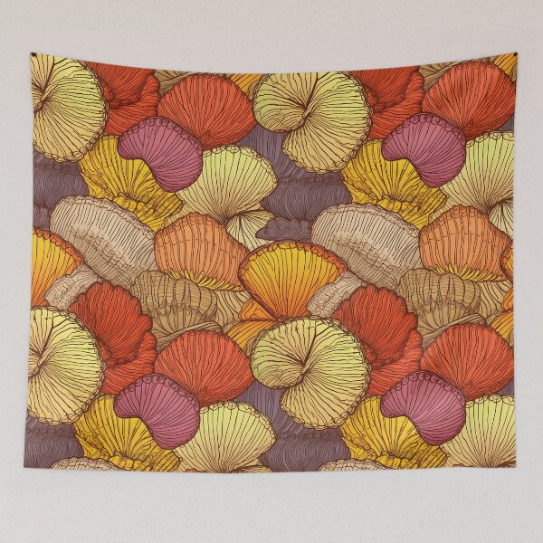 Item preview, Ocean Seashells Pattern designed and sold by palaco210.