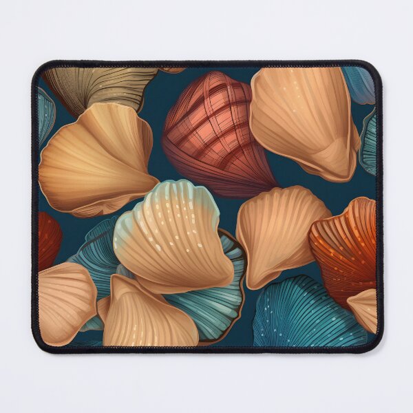 Item preview, Ocean Seashells Pattern designed and sold by palaco210.