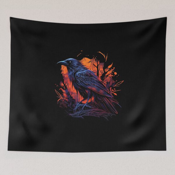 Item preview, Sunset Crow (Nightmare Design) designed and sold by DankMatter69420.