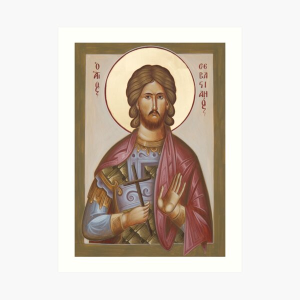 St Sebastian Art Print