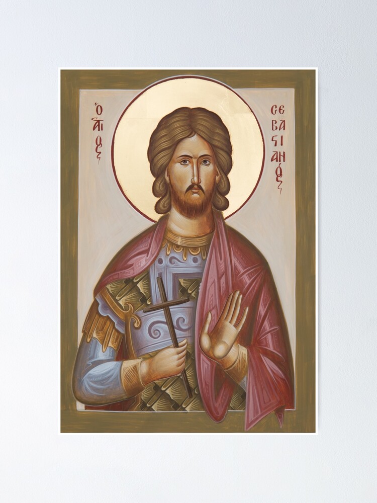 Alternate view of St Sebastian Poster
