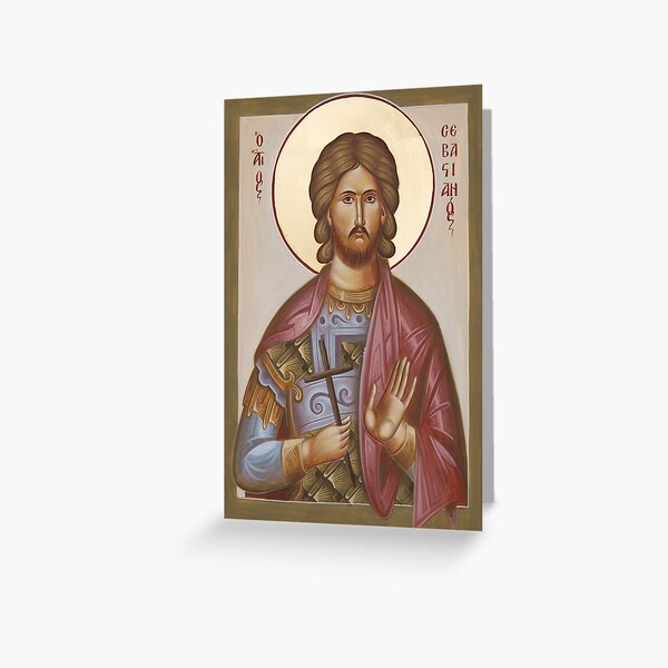 St Sebastian Greeting Card