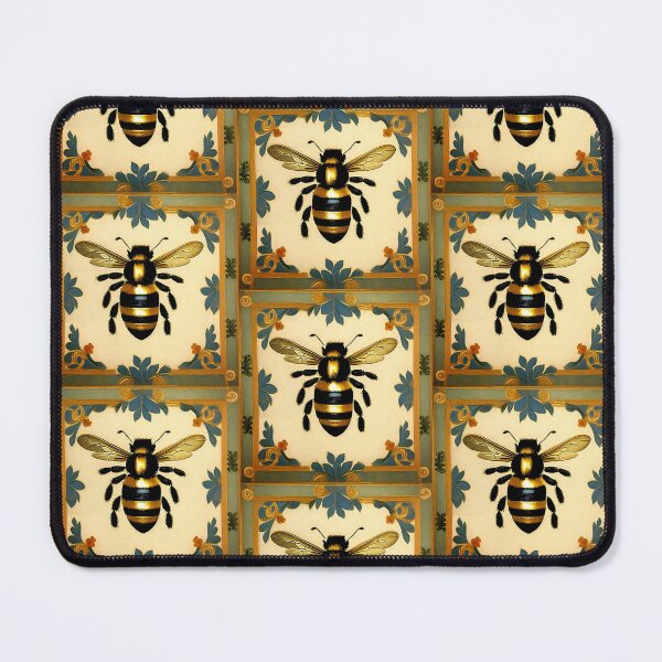 Artikelvorschau, Vintage Bienen-Muster entworfen und verkauft von HiPolly.