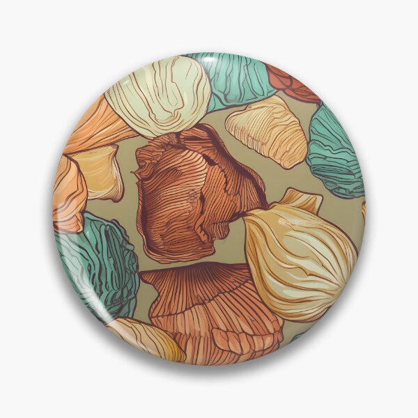 Item preview, Ocean Seashells Pattern designed and sold by palaco210.