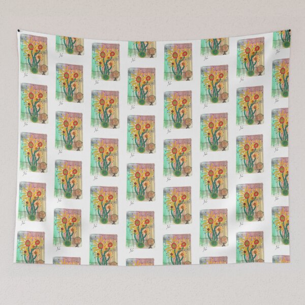 Item preview, FLOWERS GROWING IN A CARACOLA designed and sold by GodieArt.