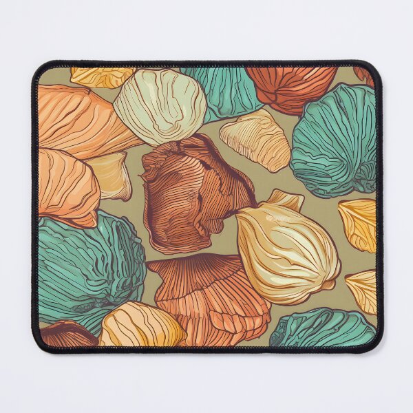 Item preview, Ocean Seashells Pattern designed and sold by palaco210.